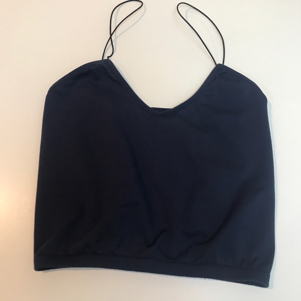 Free People Navy Blue Top XS/S